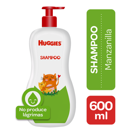 Shampoo Huggies Manzanilla 600ml