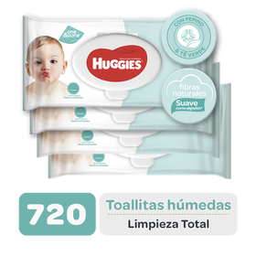 Combo Toallitas Húmedas One&Done, 720uds