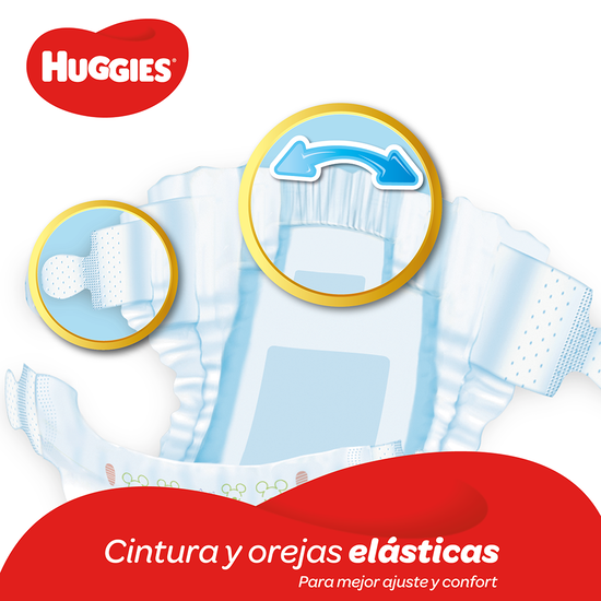 Pañales Huggies Natural Care XXG, 88uds