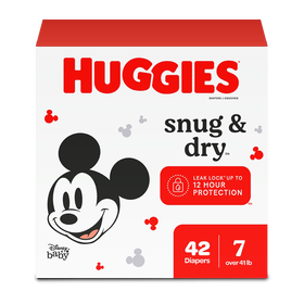 Pañales Huggies Snug&Dry 7/XXXXG 42U