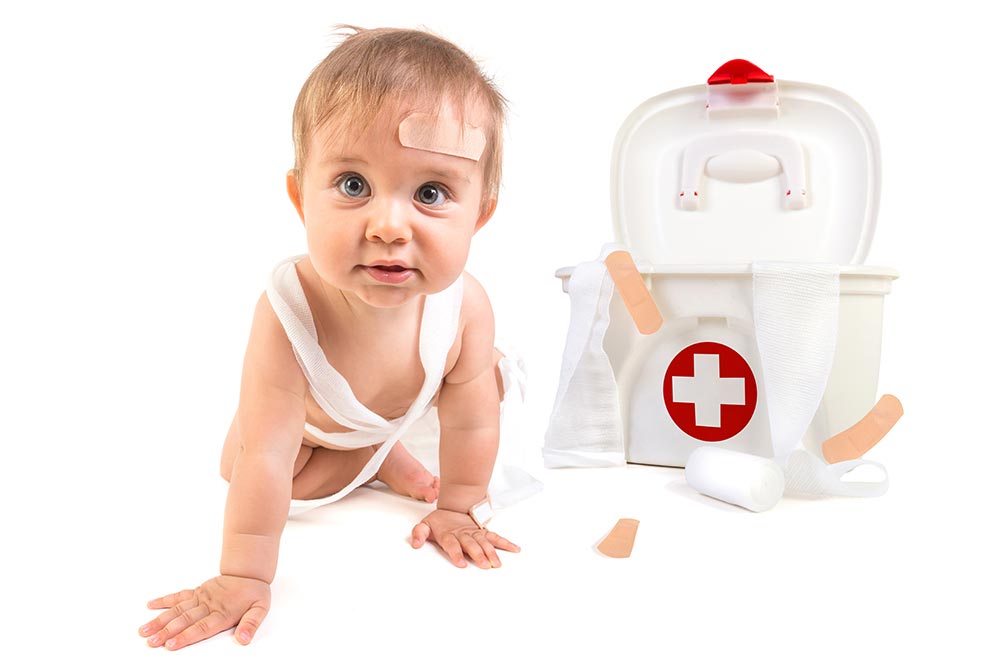 Urgencias y primeros auxilios con niños pequeños